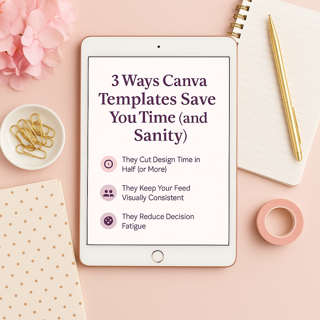 3 Ways Canva Templates Save You Time (and Sanity)